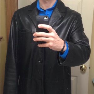 Bachrach Men's Leather Jacket